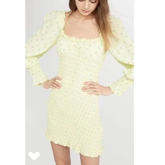 NWT Faithful The Brand Gombardy Mini Dress in Bisset Floral - Picture 5 of 16